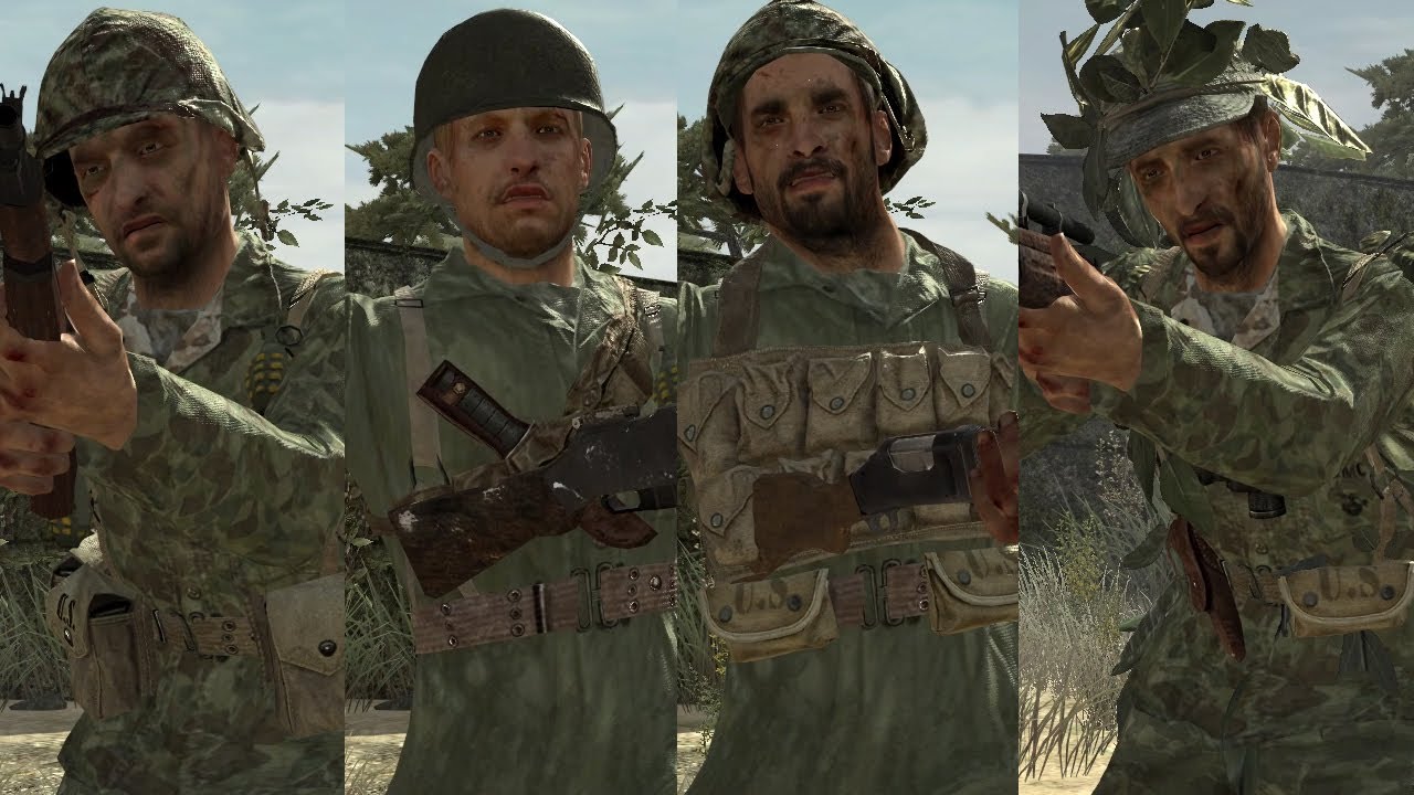 Call of Duty: World at War - Marines Voice Lines (Nazi Zombies)