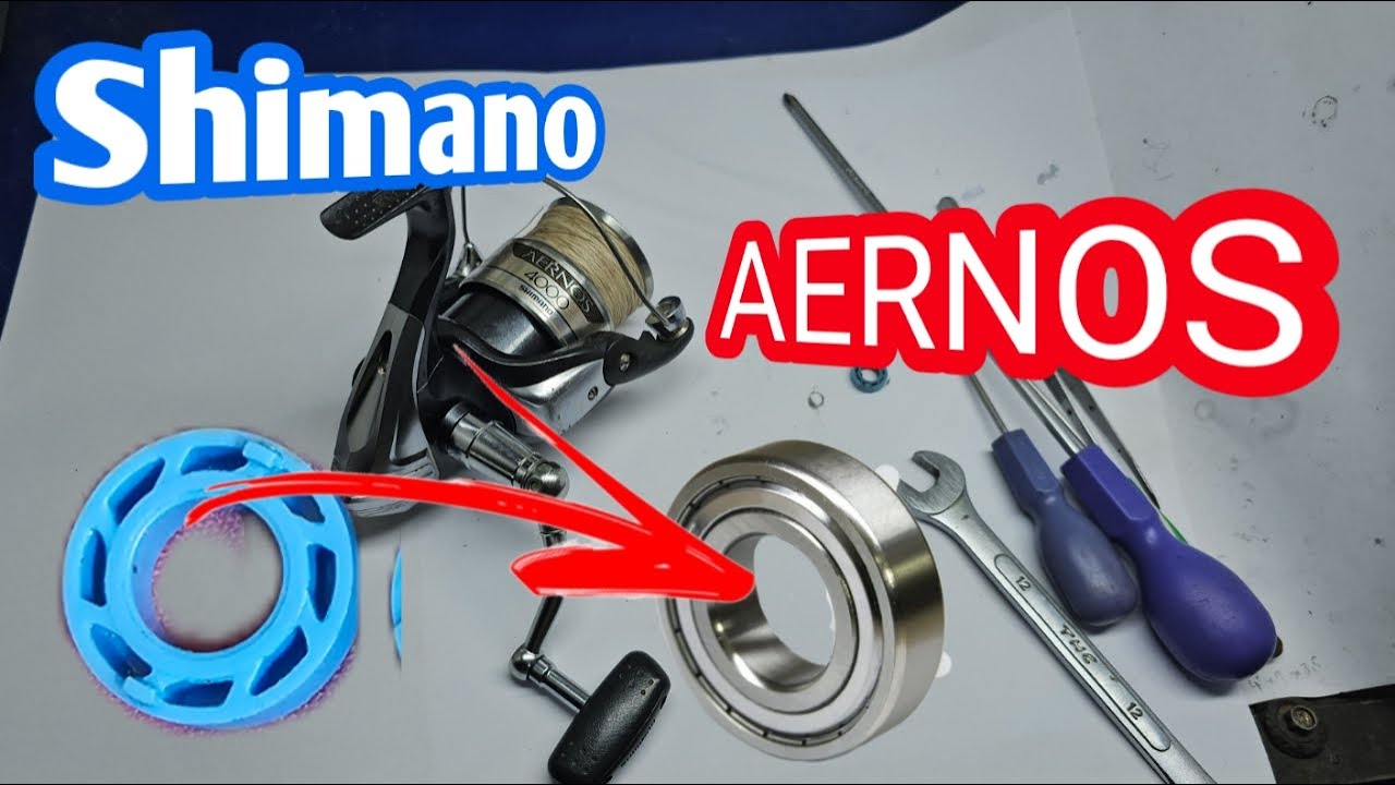 How to Upgread Shimano AERNOS 4000/Service Shimano Aernos / OLD SHIMANO AERNOS 4000/ FISHING REEL