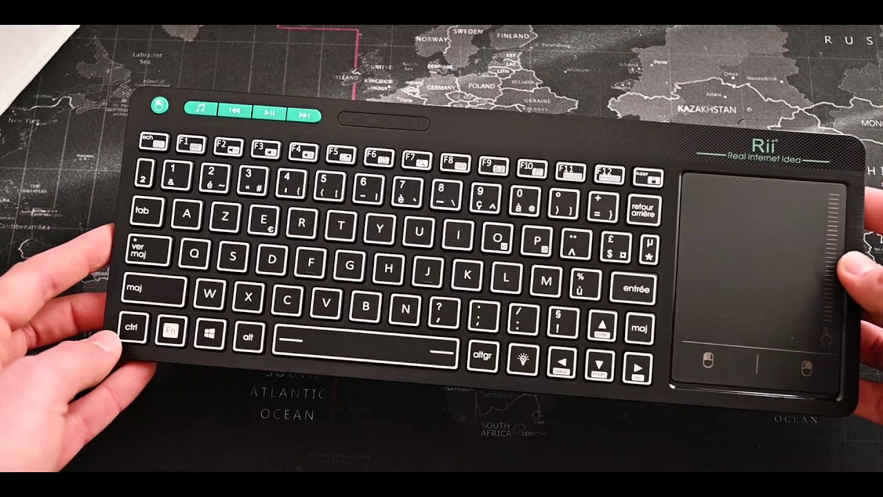 Rii K18 Plus LED Wireless keyboard (Presentation Review)
