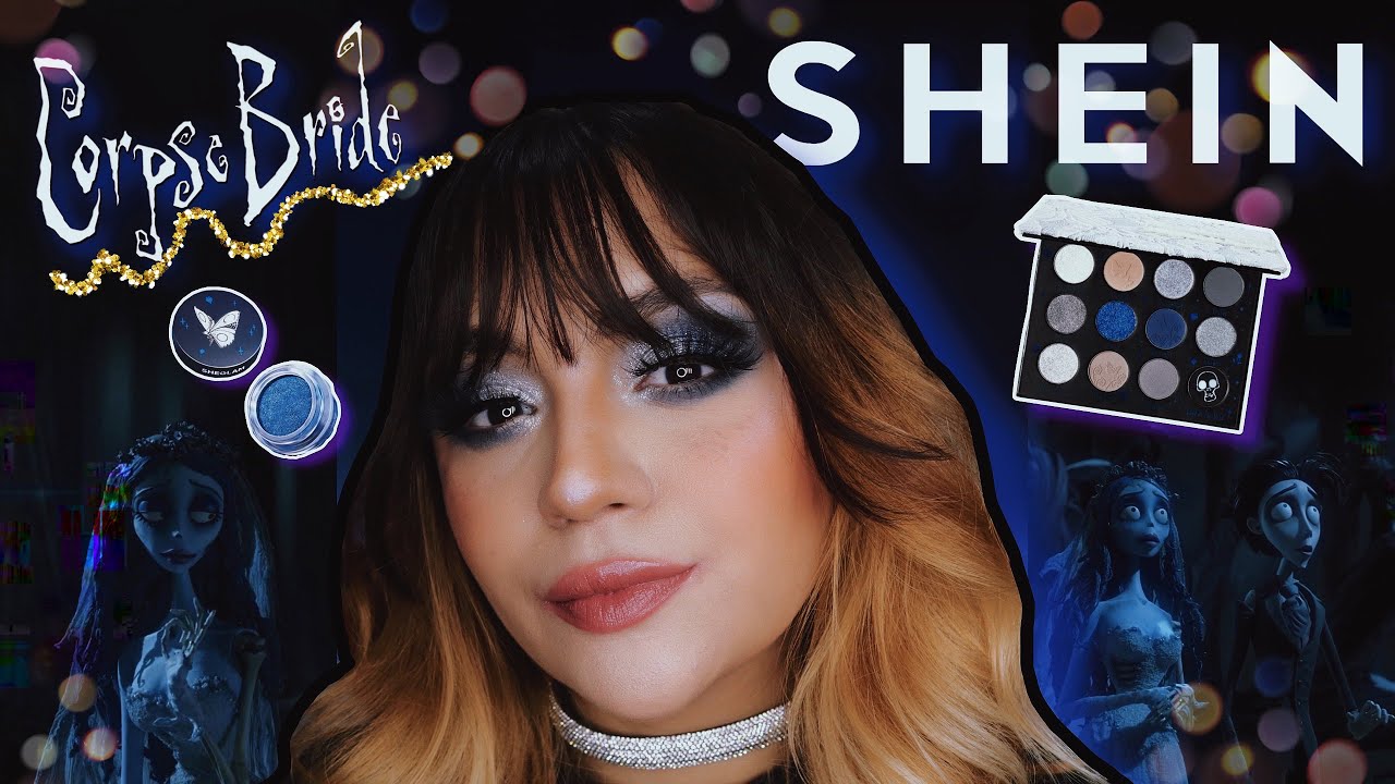 TESTANDO a COLEÇÃO de MAQUIAGEM CORPSE BRIDE BY SHEGLAM - RECEBIDOS SHEIN | @JustSteh
