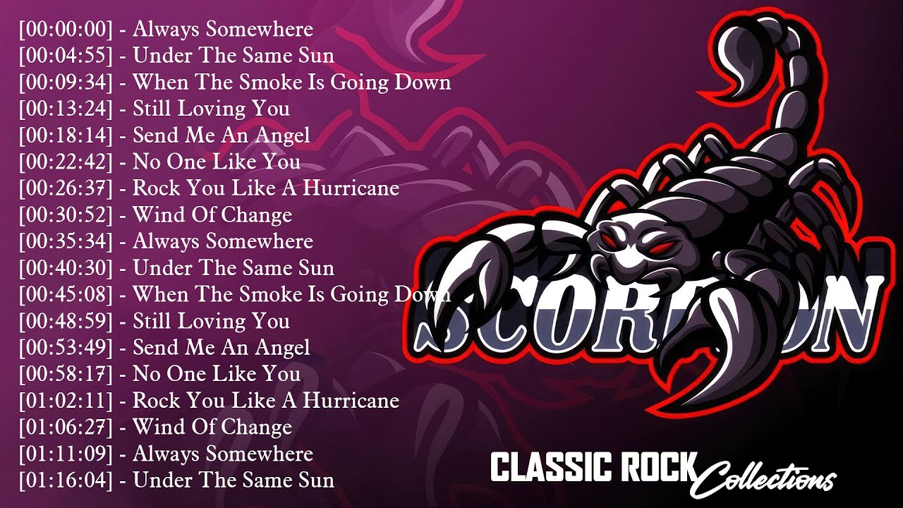 Scorpions Top Songs 2025 🔥 Rock Ballads & Hard Rock Collection