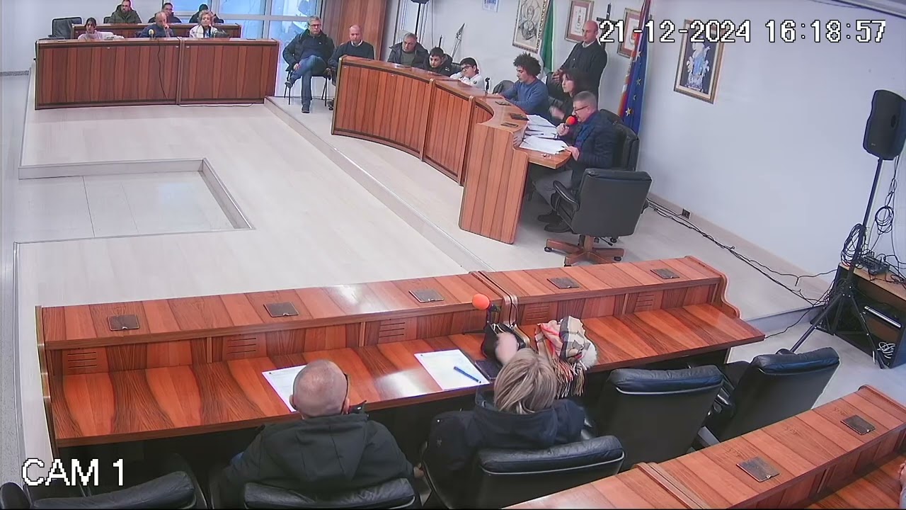 Consiglio Comunale del 21 dicembre 2024
