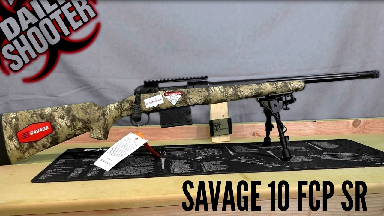 Savage 10 FCP SR .308 First Gun Purchase of 2017