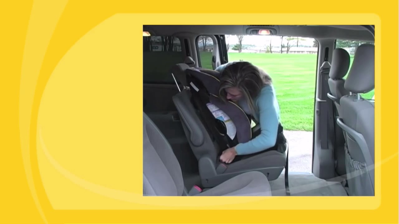 Installing an Evenflo Maestro Booster Mode With Latch Full Video in Deacription