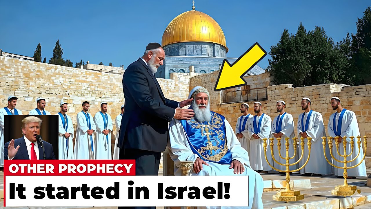 THE HIGH PRIEST OF ISRAEL IS NOW READY... DANIEL'S PROPHECY HAS BEGUN