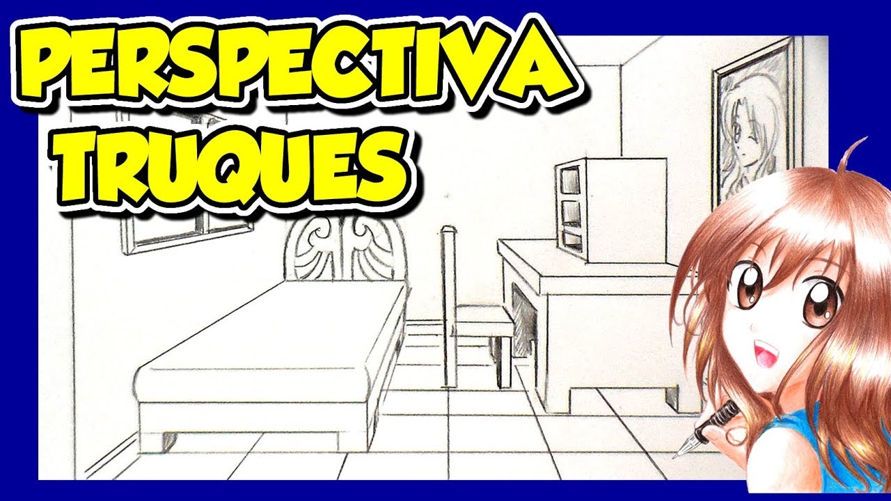 TRUQUES DE PERSPECTIVA - COMO DESENHAR CENÁRIO - 2