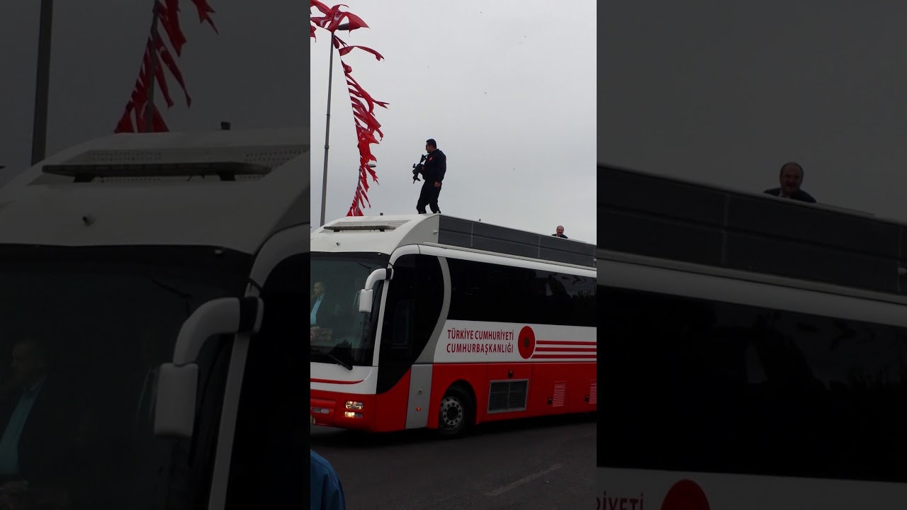 Erdoğan'ın Kayseriye gelişi