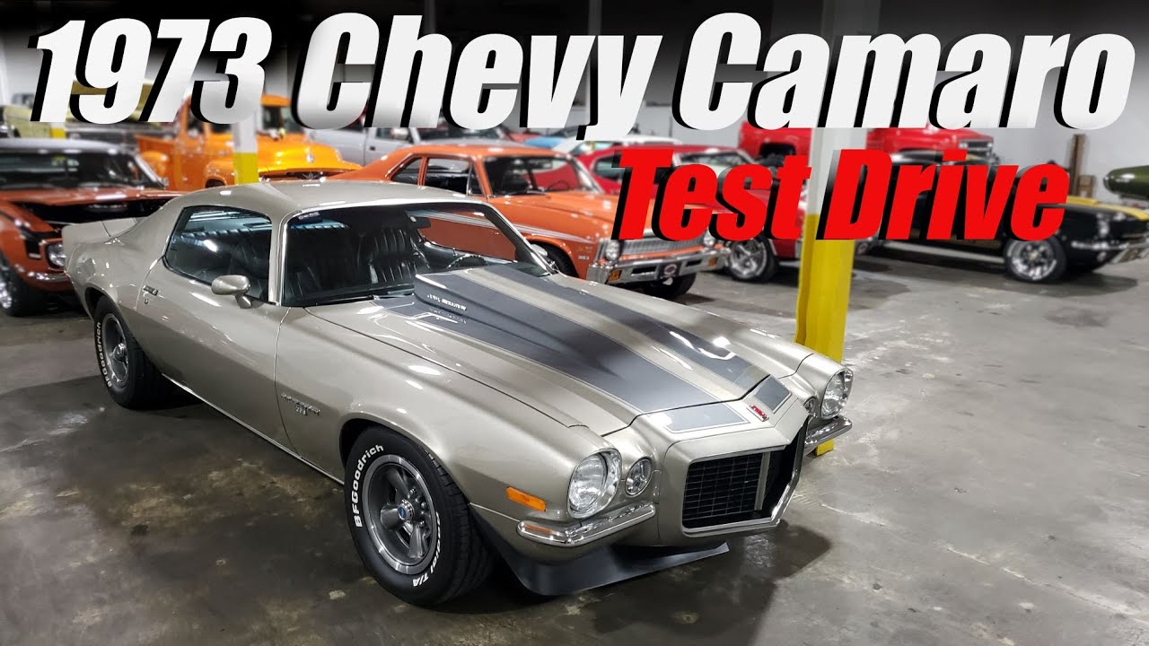 RS CAMARO TEST DRIVE! 1973 Chevrolet Camaro For Sale Vanguard Motor Sales