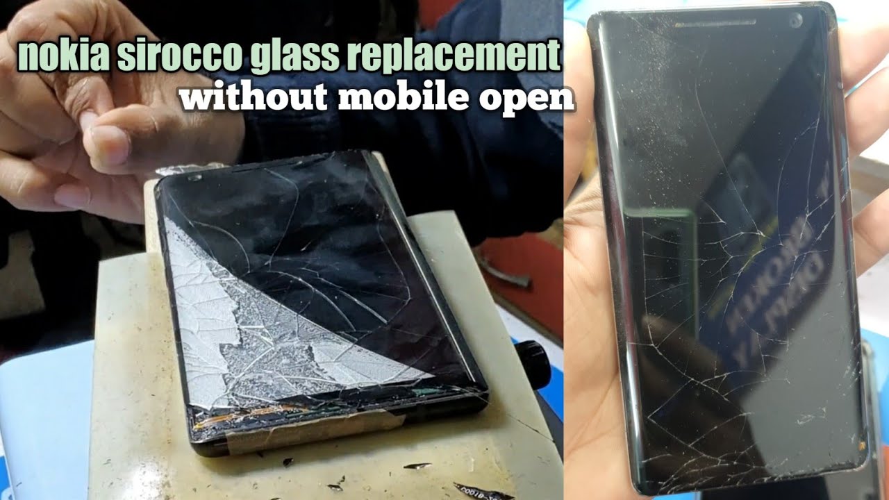 Nokia sirocco broken glass replacement | without mobile open (Front Glass Only)🔥