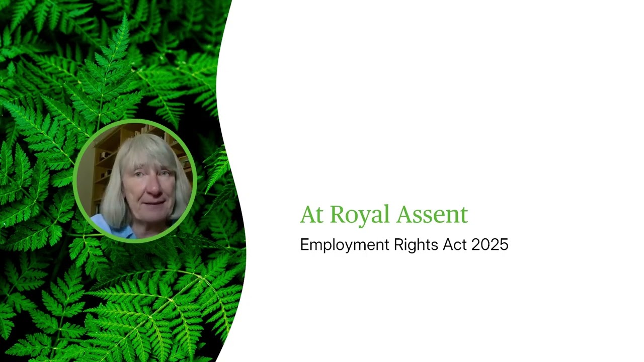 Employment Rights Act 2025 - A Roundup of the Employment Law Changes - Webinar