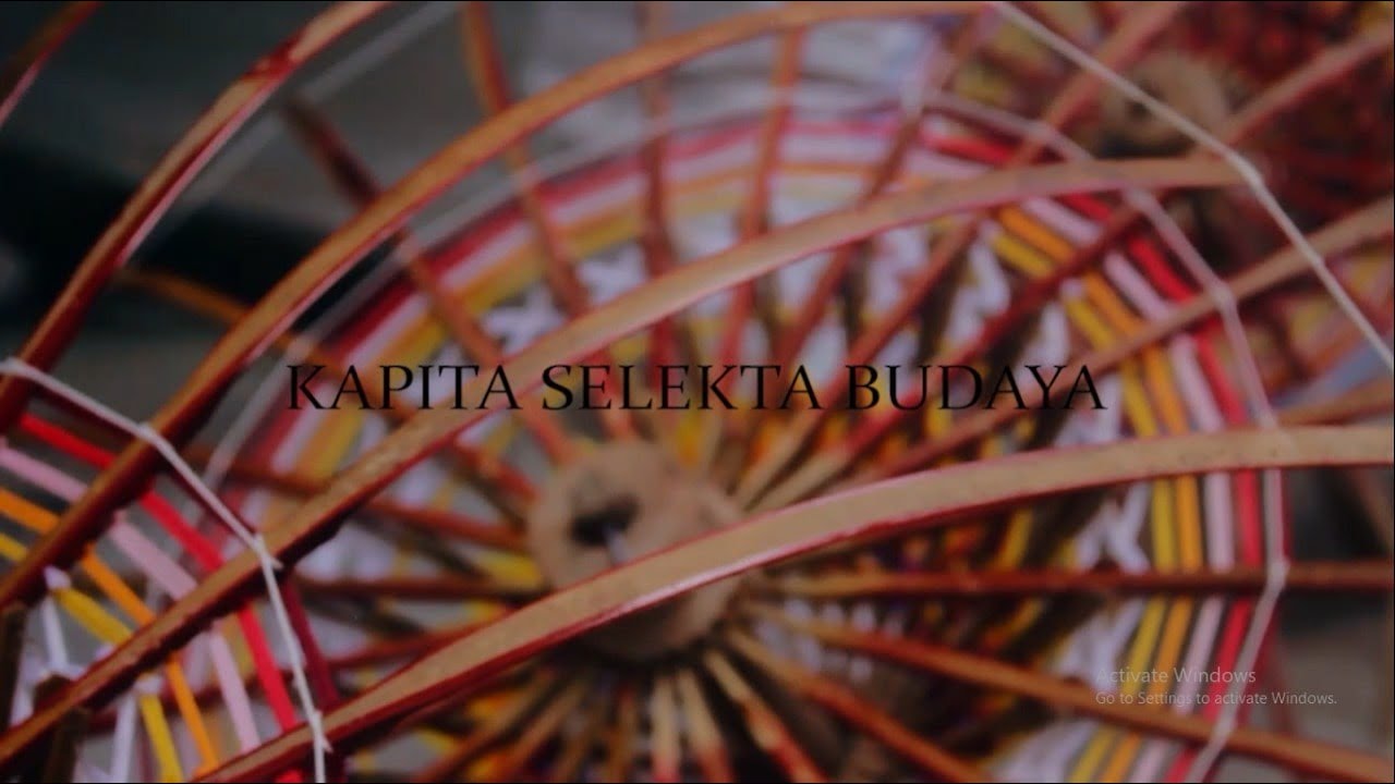 Kapita Selekta Budaya ||Pengerajin Tedung di Desa Kayu Bihi Bangli - Wijaya Tedung