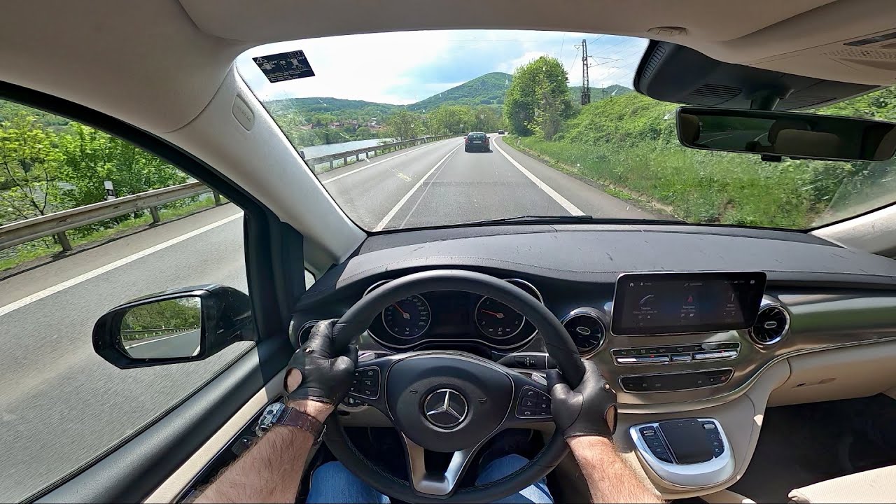 2022 Mercedes-Benz V 300 d 4MATIC + private lounge seats | POV test drive