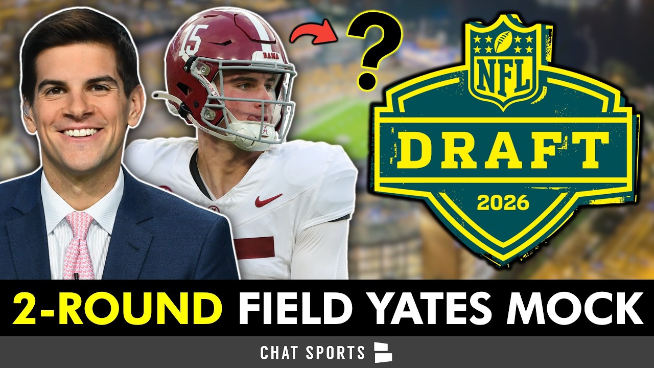 Field Yates 2-Round Mock Draft Reaction: Ty Simpson Lands In The PERFECT SPOT + Carolina Takes WHO?