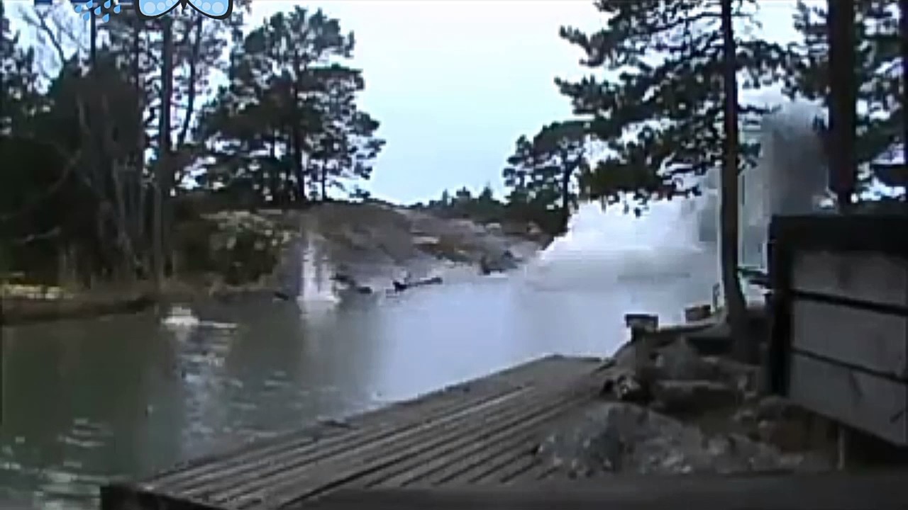 Lightning Strikes Water
