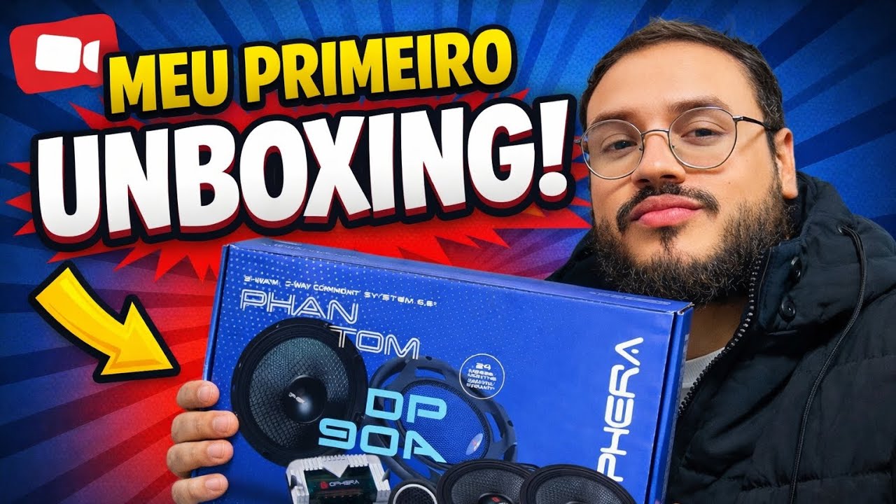 Unboxing e primeiras impress&otilde;es kit duas vias Ophera OP90A 