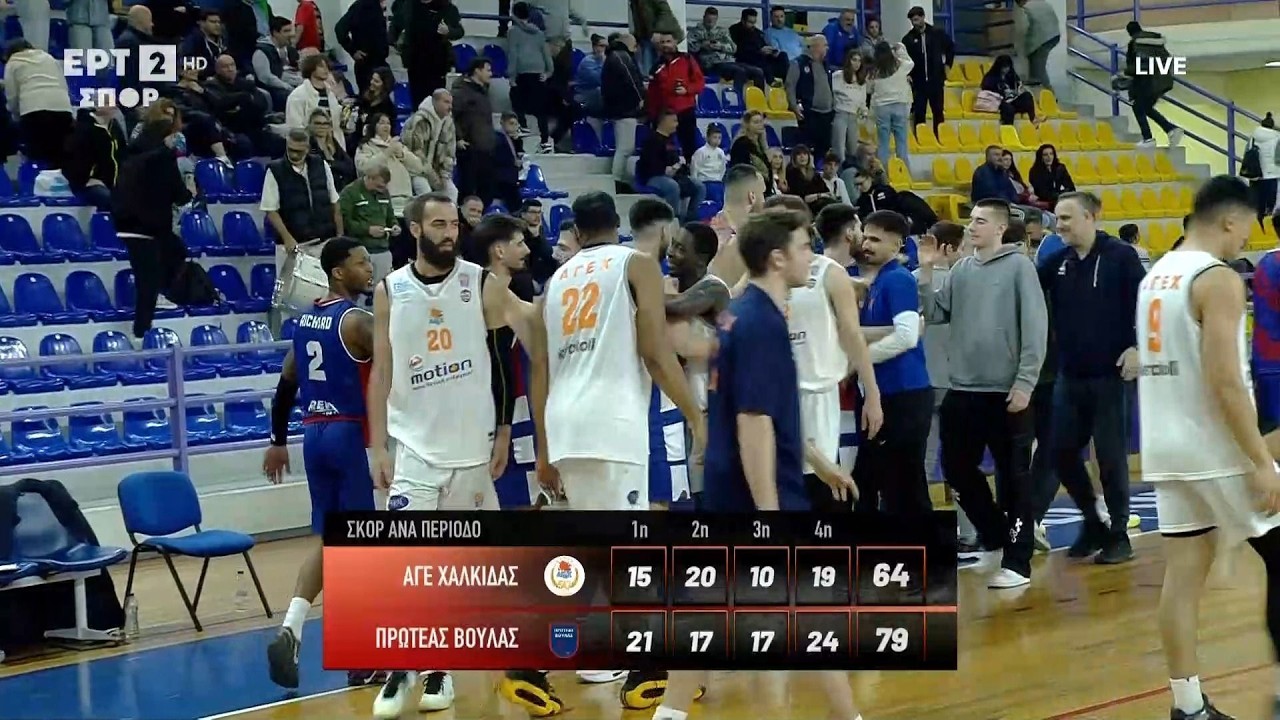 Elite League 2025-2026 | Α.Γ.Ε. Χαλκίδας –Α.Ε.Ο Πρωτέας Βούλας | 26η Αγωνιστική | Highlights