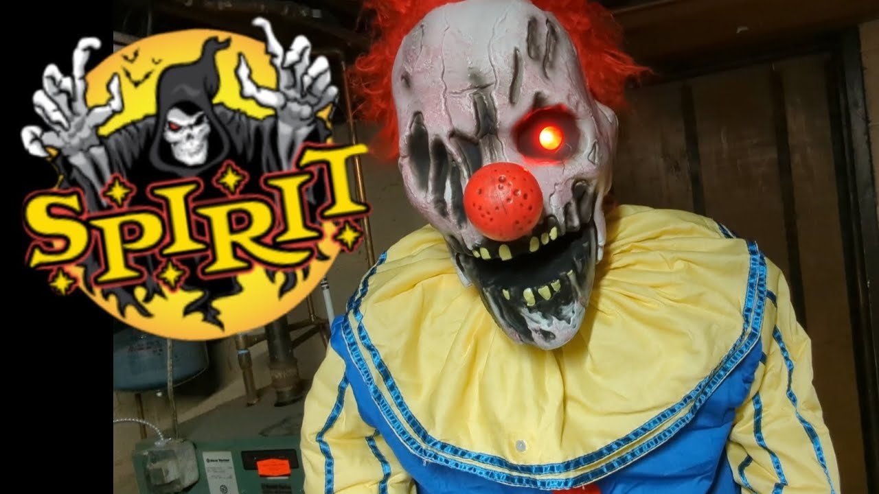 Cotton Candy Dan Spirit Halloween 2024 Animatronic Unboxing Setup and Review #spirithalloweendemos