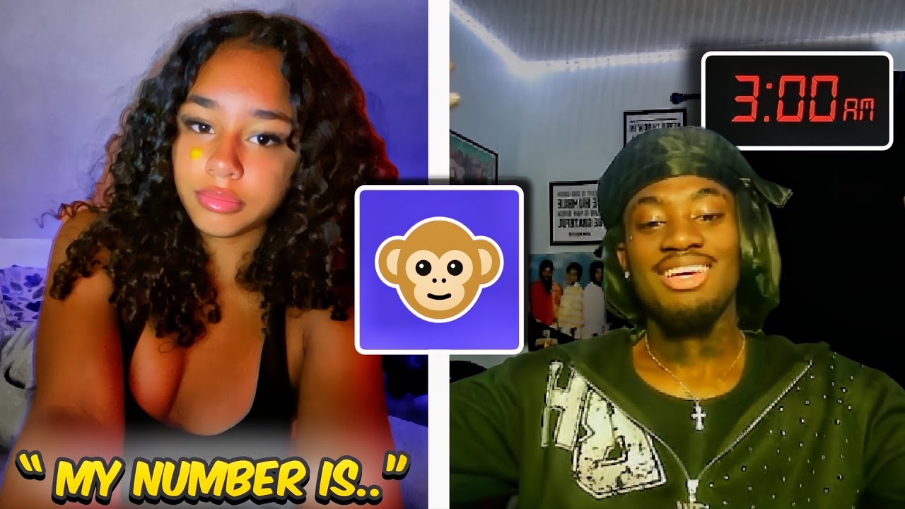 I Got On MONKEY App Flirting With BADDIES At 3AM🐵😳 *GONE RIGHT?*