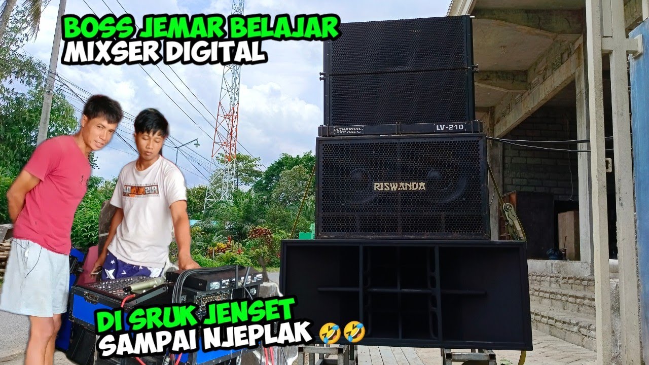 BOS JEMAR SINAU MIXSER DIGITAL,, DI SRUK SAMPAI METERAN NJEPLAK  