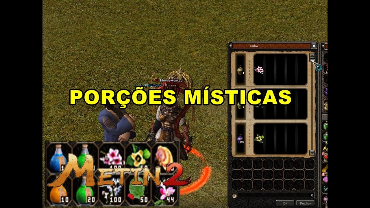 METIN2 BR ONGAME | Elvson POÇÕES ZODIACAIS/MÍSTICAS, COMO AUMENTAR SEU DANO!