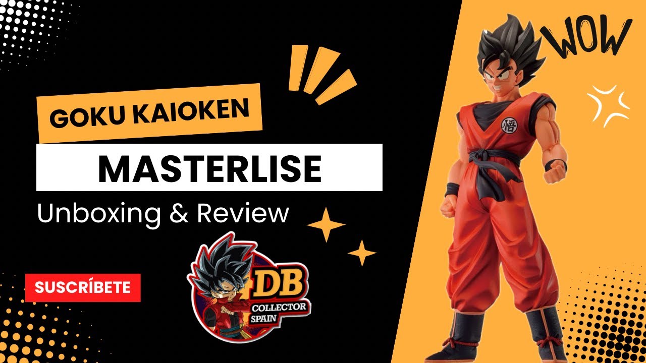 Goku Kaioken Ichiban Kuji Dragon Ball Fuerzas Ginyu Premio A - Review