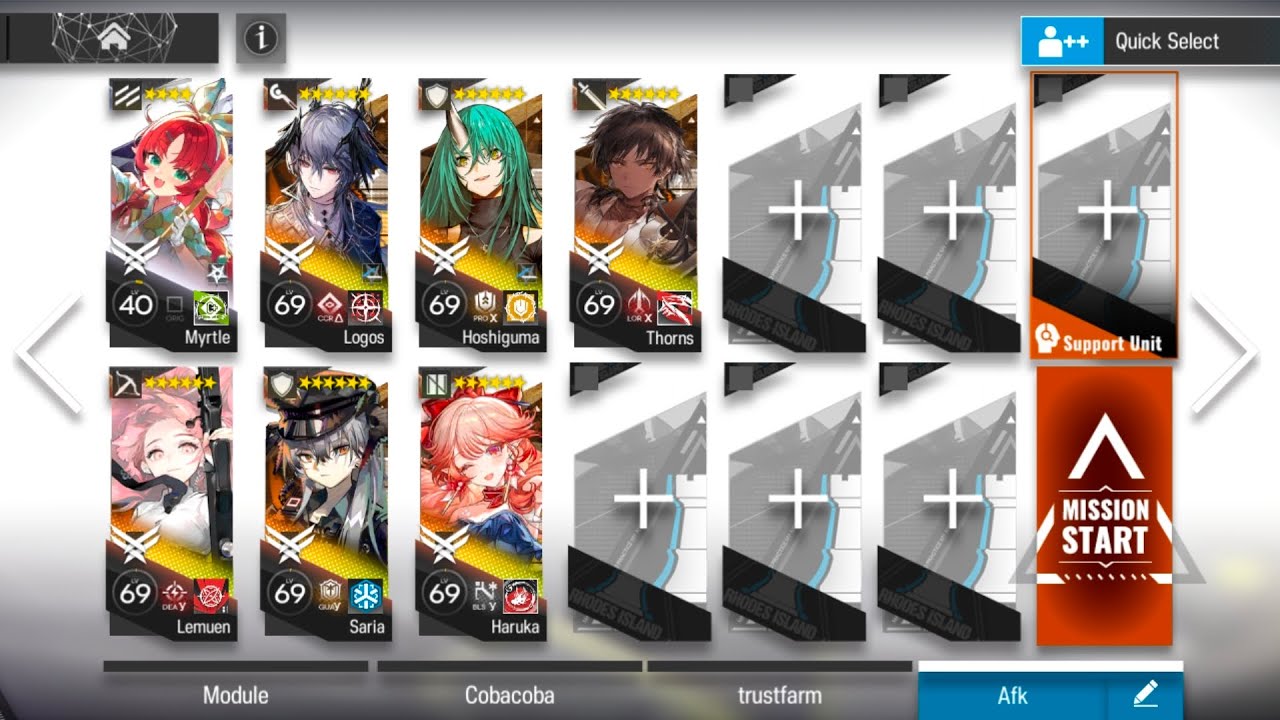 SS-8 AFK no limited, Somniloquium Serenum | Arknights