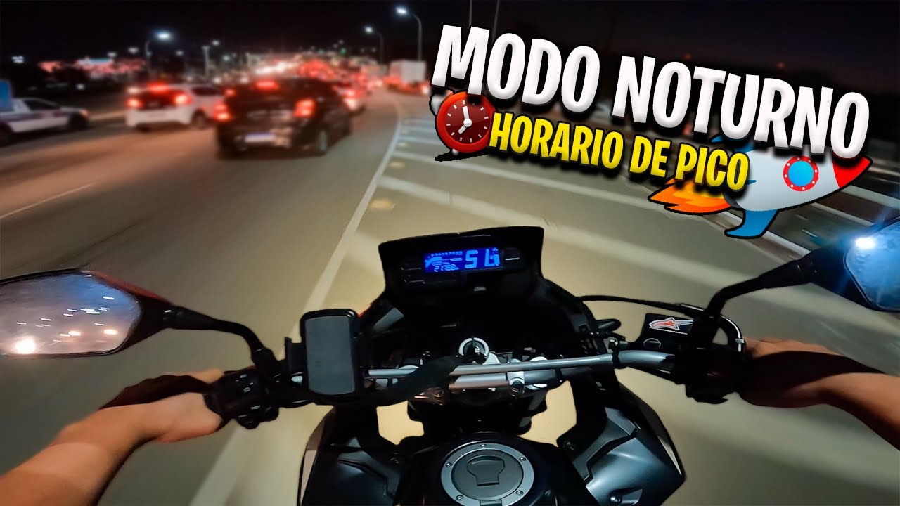 XRE 300 NO NOTURNO HORARIO DE PICO / A VOLTA DOS VIDEOS