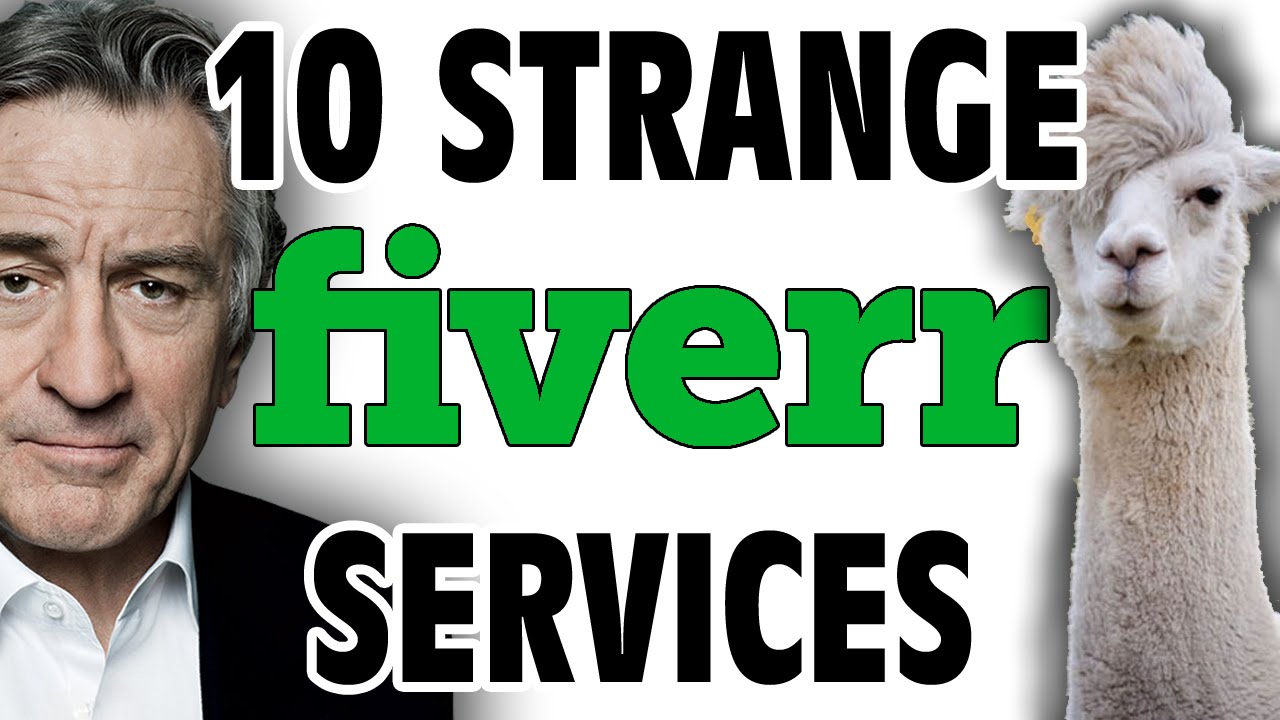10 Strangest Fiverr Services - GFM