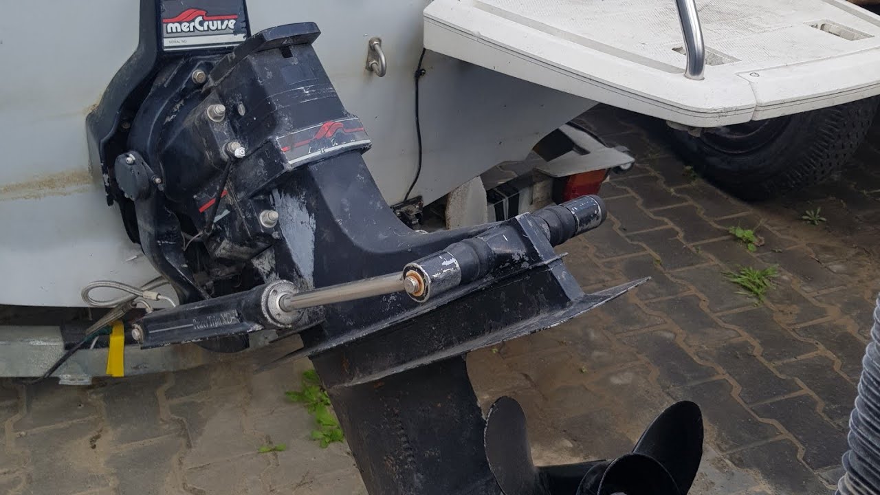 wymiana oleju w przekładni mercruiser 3.0 alpha gen 1 gen 2  140km