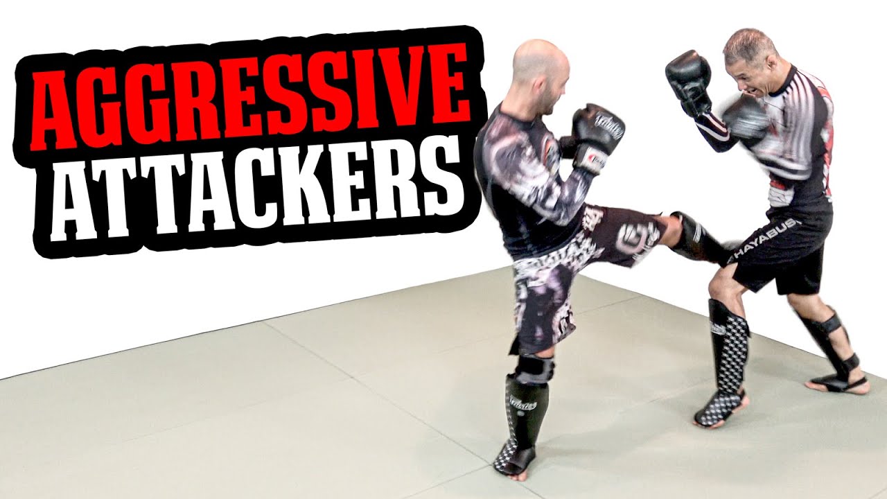 Dealing with Aggressive Attackers in Sparring