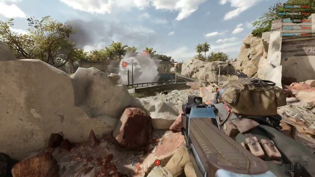 Insurgency Sandstorm Farmhouse 11vs46 gameplay 
