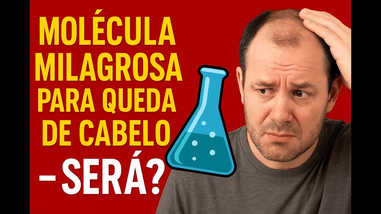 Molécula Milagrosa para queda de Cabelo - Será?