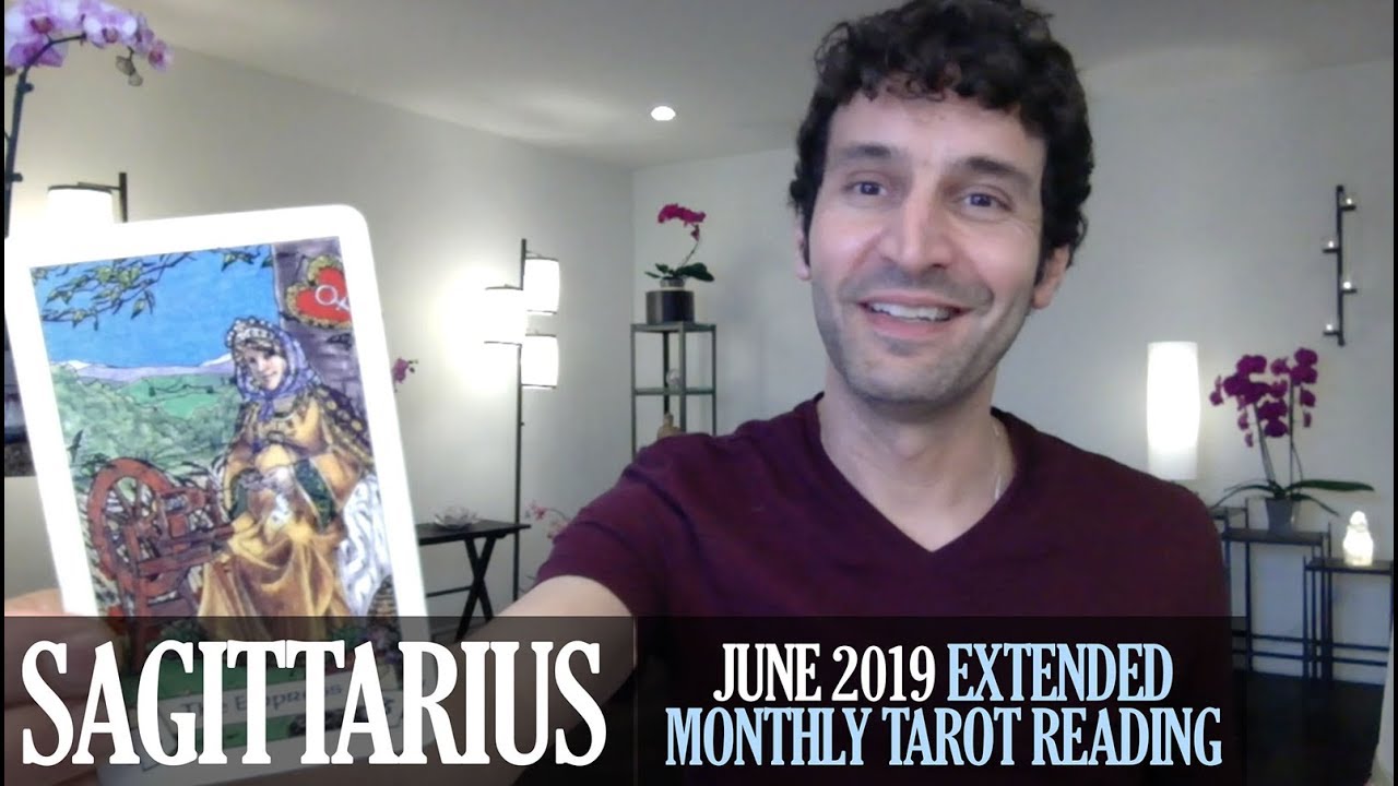 SAGITTARIUS June 2019 Extended Monthly Intuitive Tarot Reading by Nicholas Ashbaugh