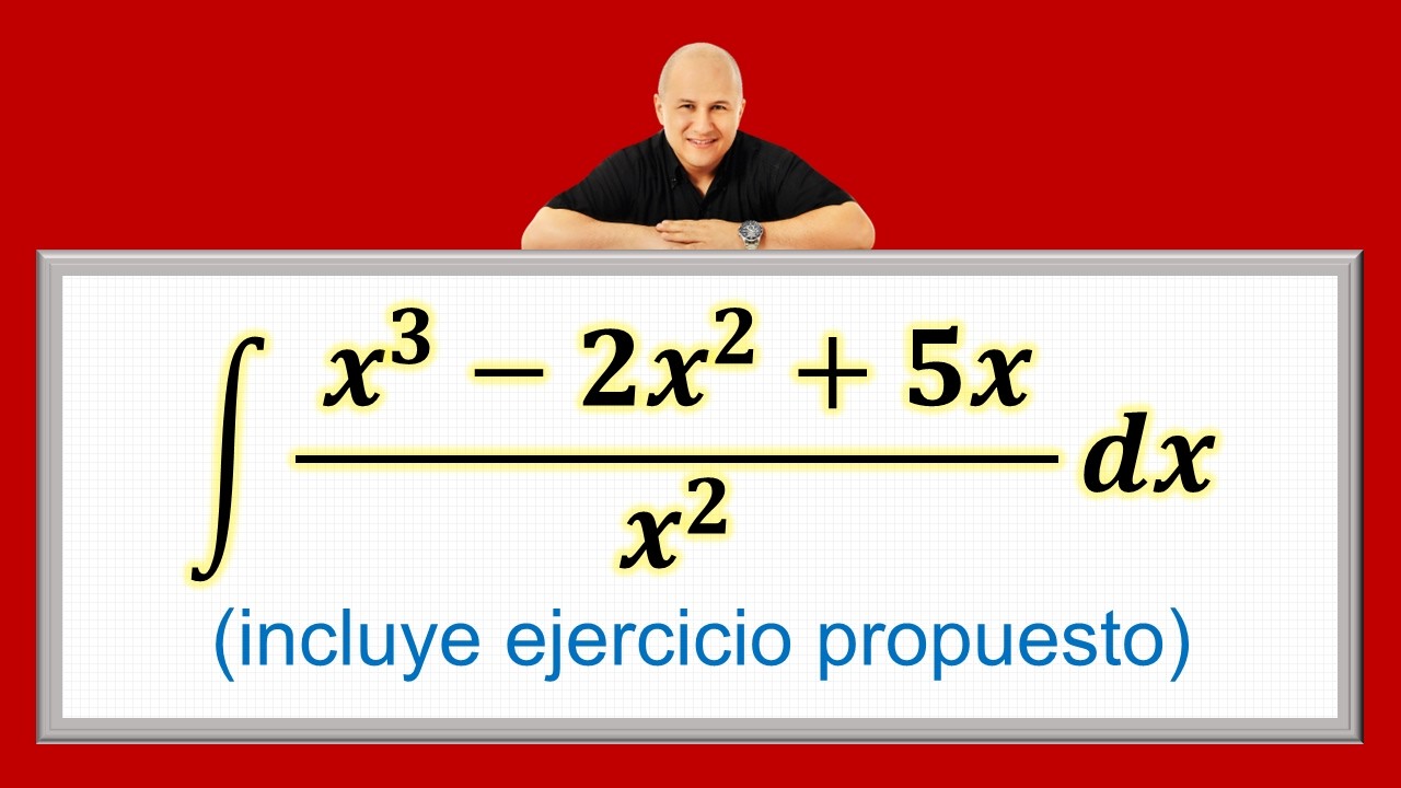 Integrales directas | Ej. 3 #julioprofe