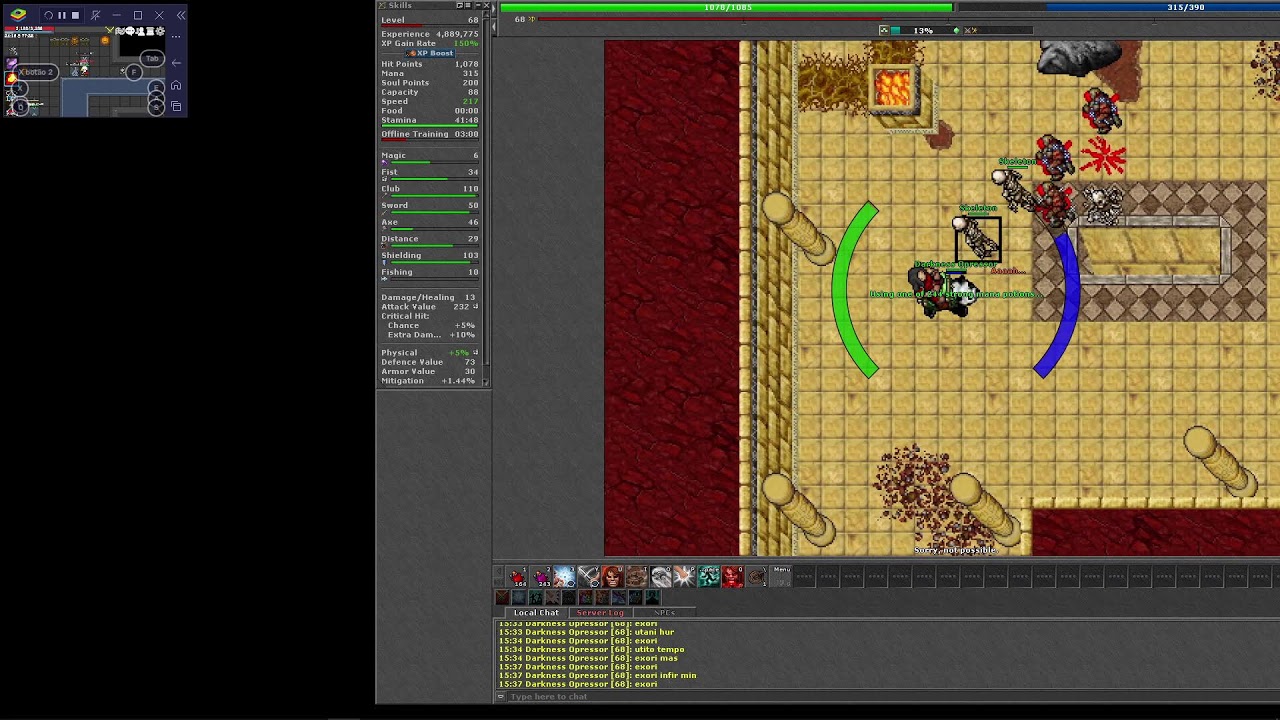 O JOGADOR MAIS PERDIDO DO TIBIA - PART1