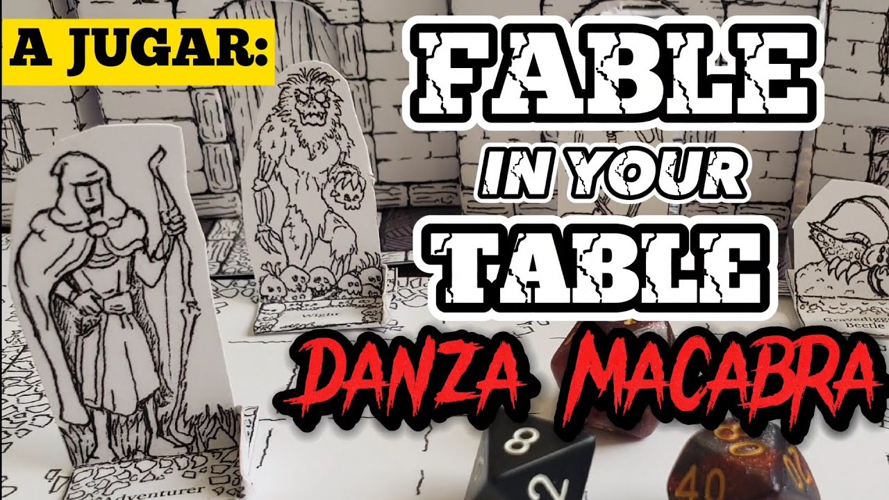 🗡🛡🎲 FABLE IN YOUR TABLE | PARTIDA DE PRINT AND PLAY