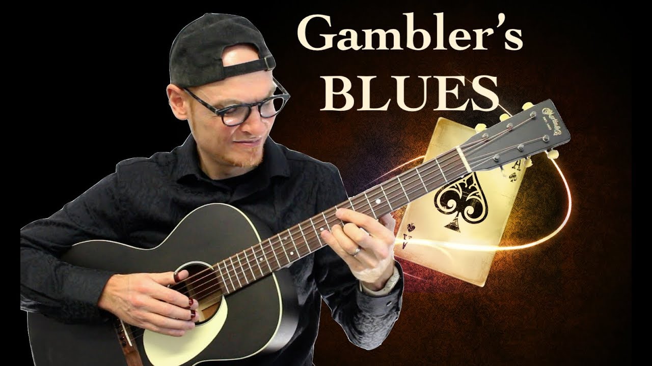 Débutez le BLUES AUX DOIGTS à la GUITARE avec ce MORCEAU! (TABS+GP)