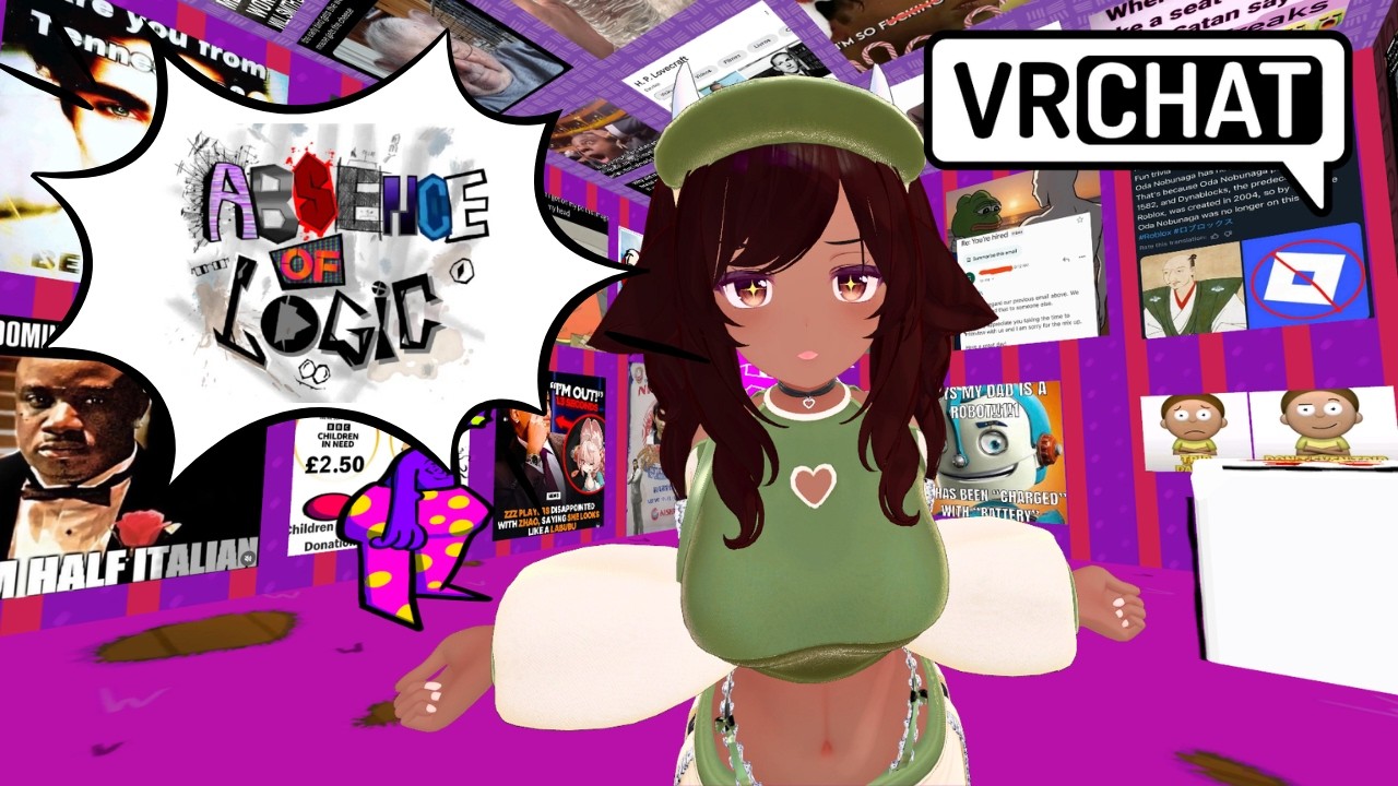 В этом мире VRChat нет никакой логики, и мне это нравится (VRChat)