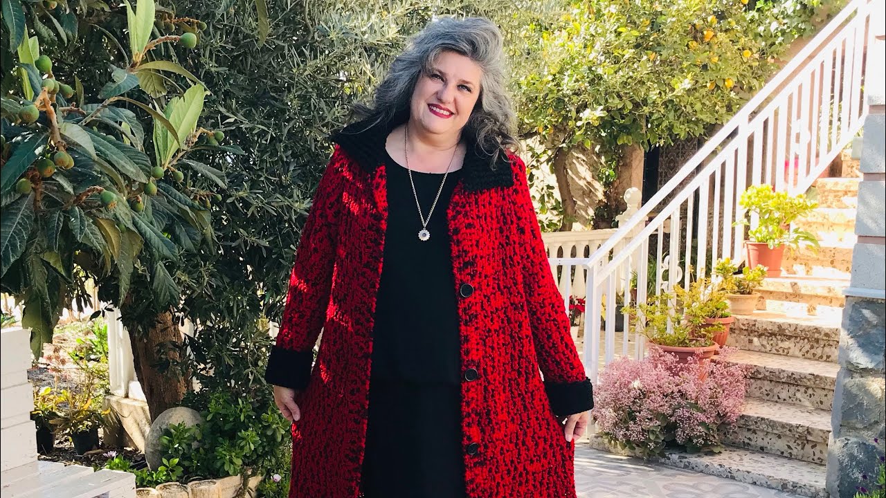 ABRIGO O CARDIGAN A CROCHET FACIL TODAS LAS TALLAS