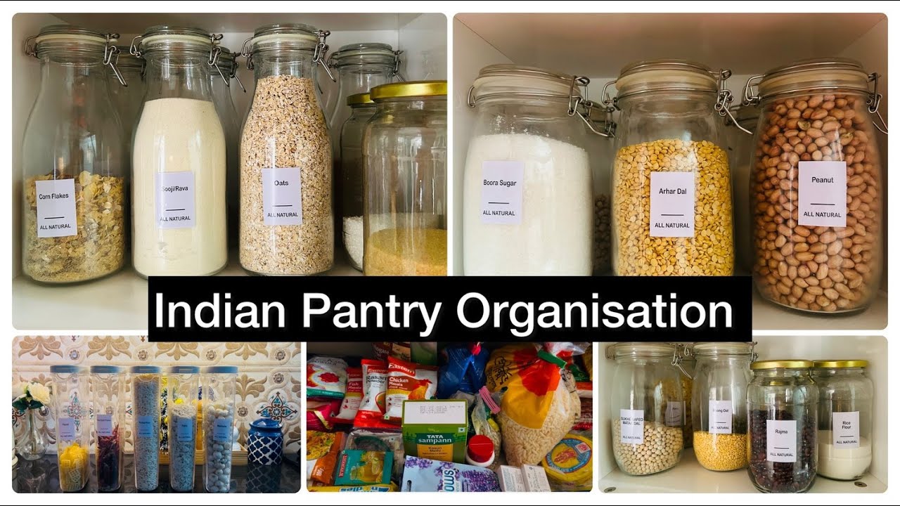 INDIAN Kitchen Pantry Organization | Grocery Refilling | PANTRY RESTOCK * | TIPS & TRICKS