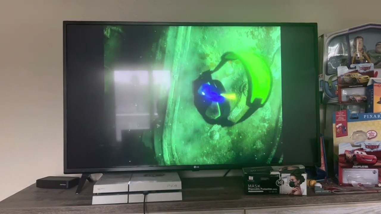 Finding Nemo (2003) Bruce chases Marlin and Dory
