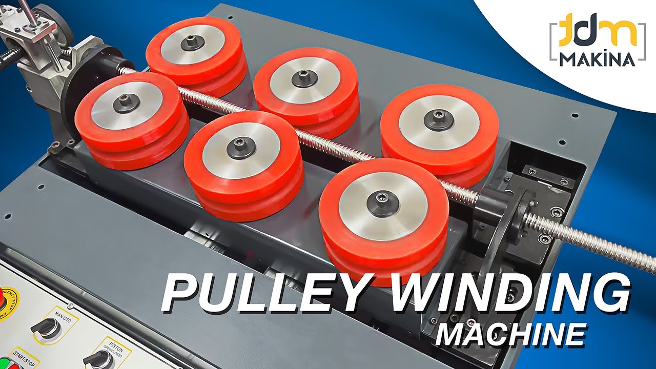 Pulley Winding Machine