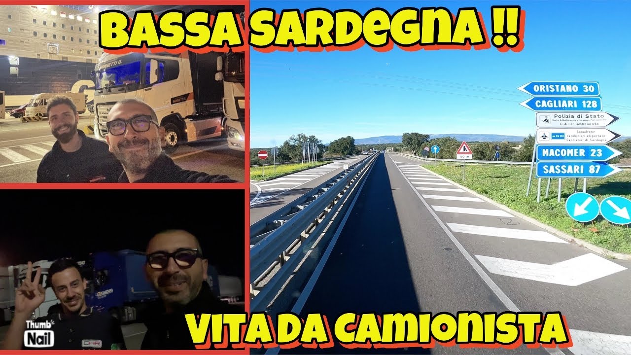VITA DA CAMIONISTA - Ho conquistato la bassa Sardegna - VLOG - 12-11-2025