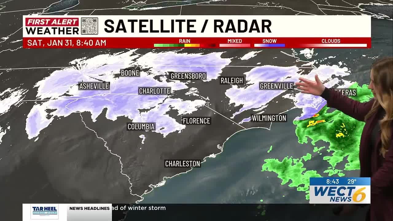 Your First Alert Forecast from Sat. morning, Jan. 31, 2026