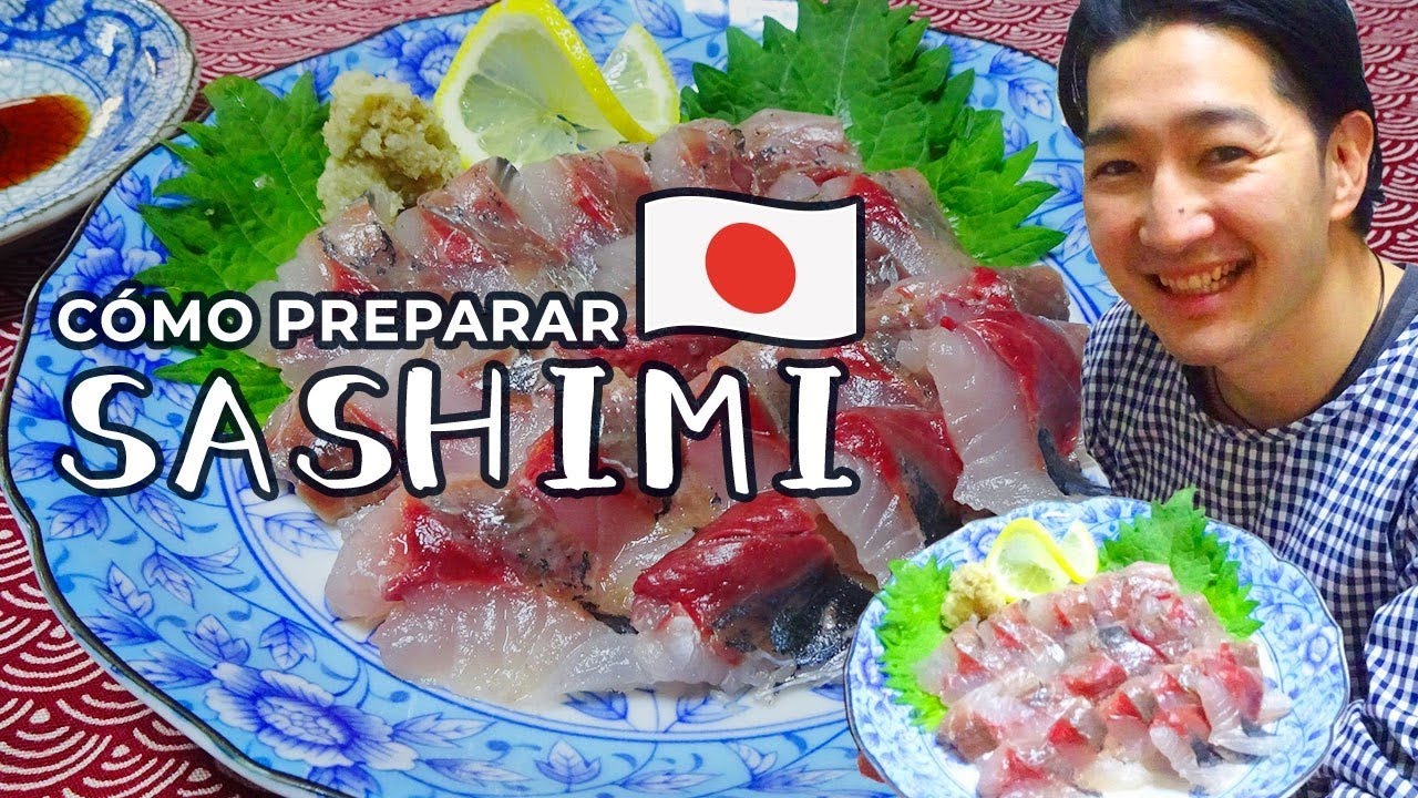 Cómo cortar SASHIMI PESCADO CRUDO