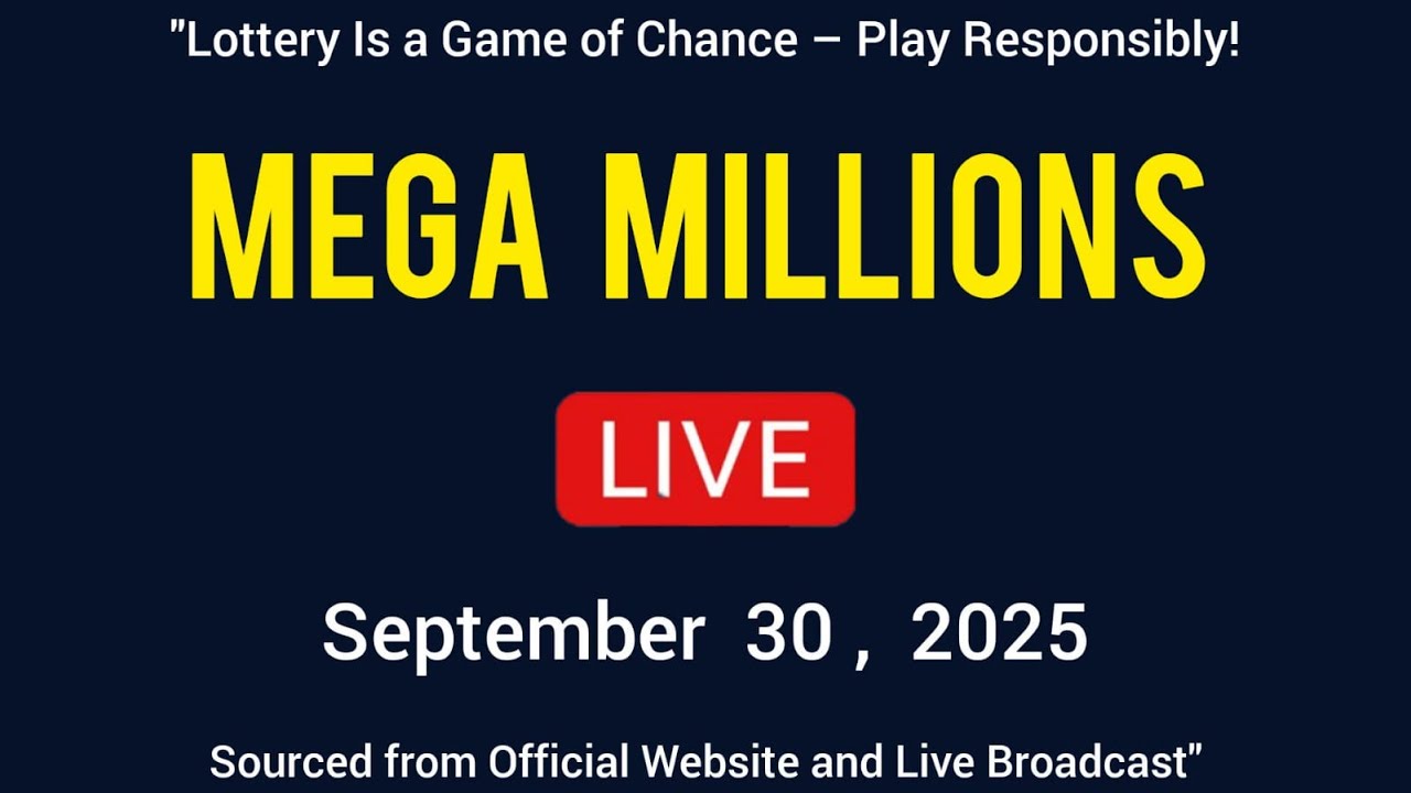 Mega Millions Drawing Results (Live) - Tuesday 30 Sep 2025