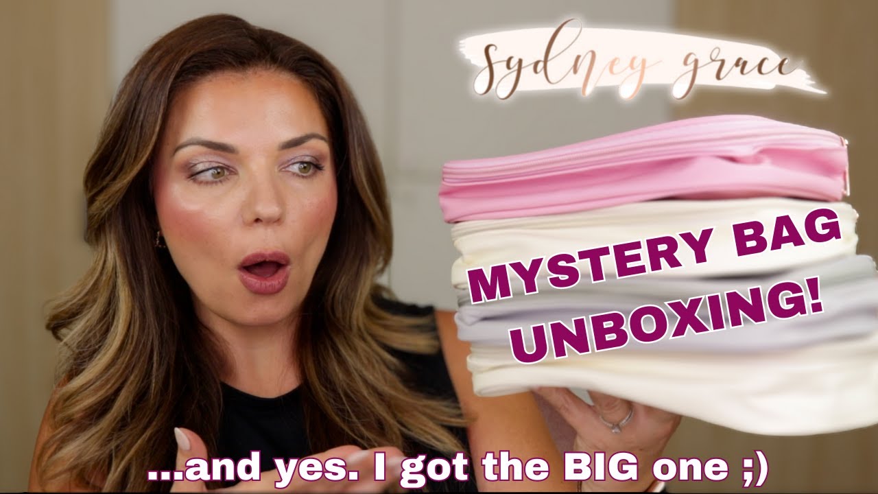 SPOILERS! Sydney Grace Mystery Bags 2023 | Unboxing The Big, Latte, Creams and Purple Bags