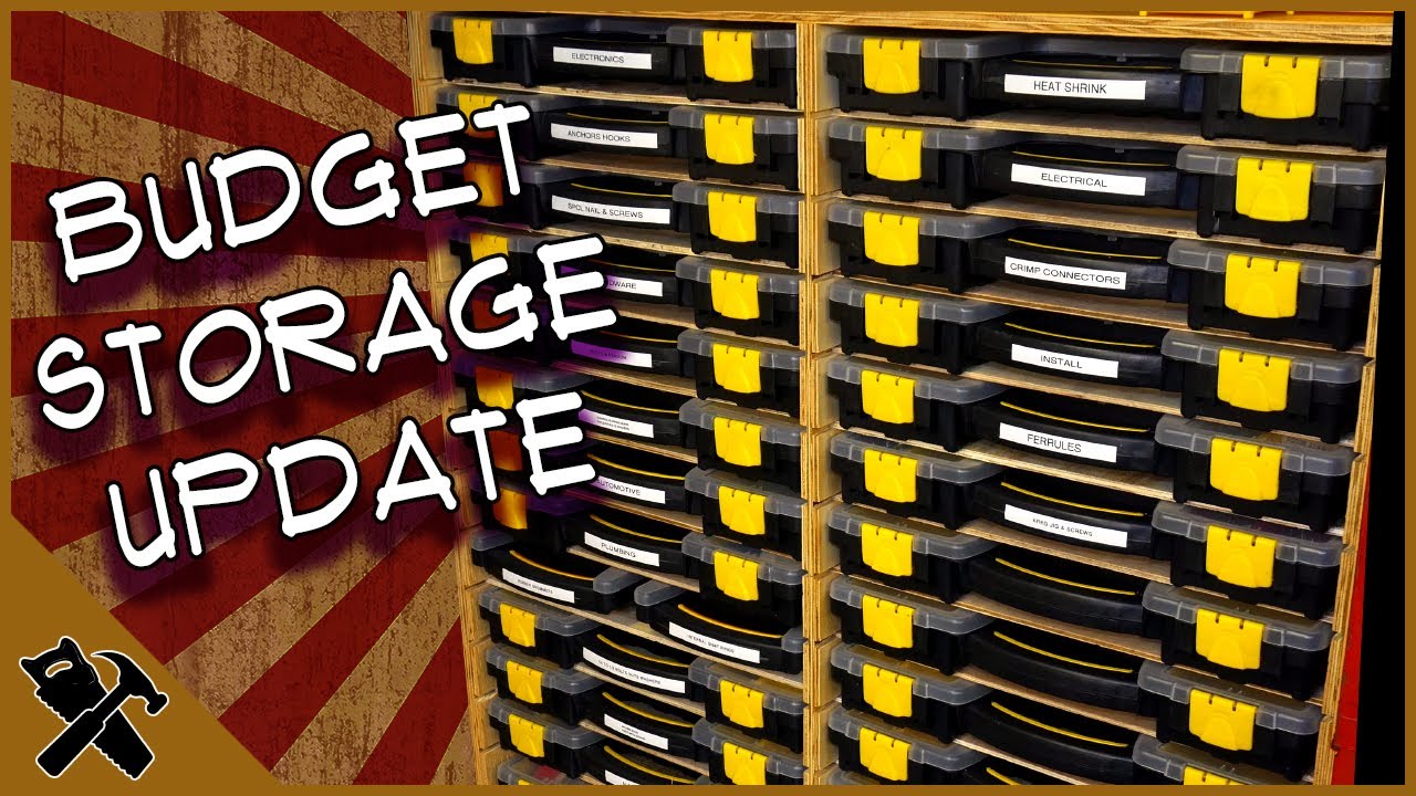 Сборка за один день: стеллаж для ящиков с запчастями Harbor Freight