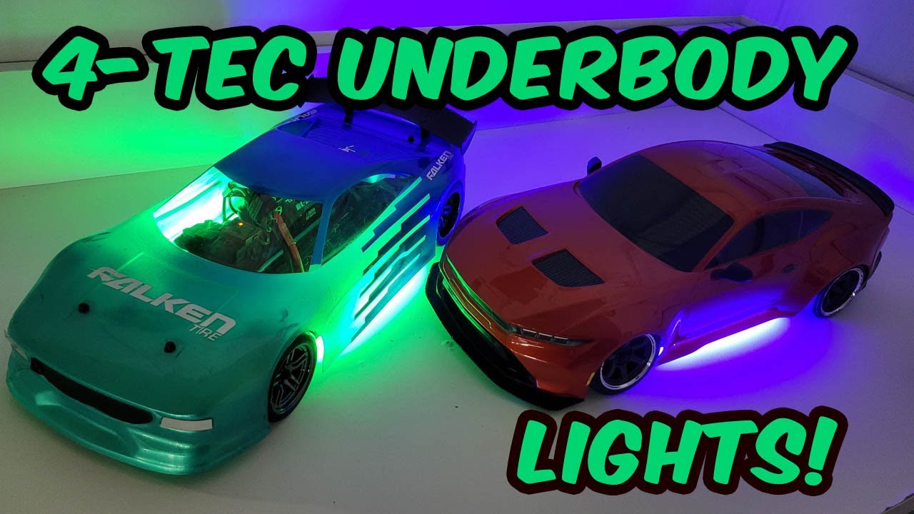 Traxxas 4-Tec 2.0 + Drift Underbody Lights - review and installation