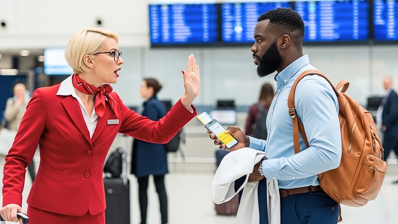 Gate Agent Denied a Black Man Boarding — Then the Airline CEO Stepped Up Behind Her